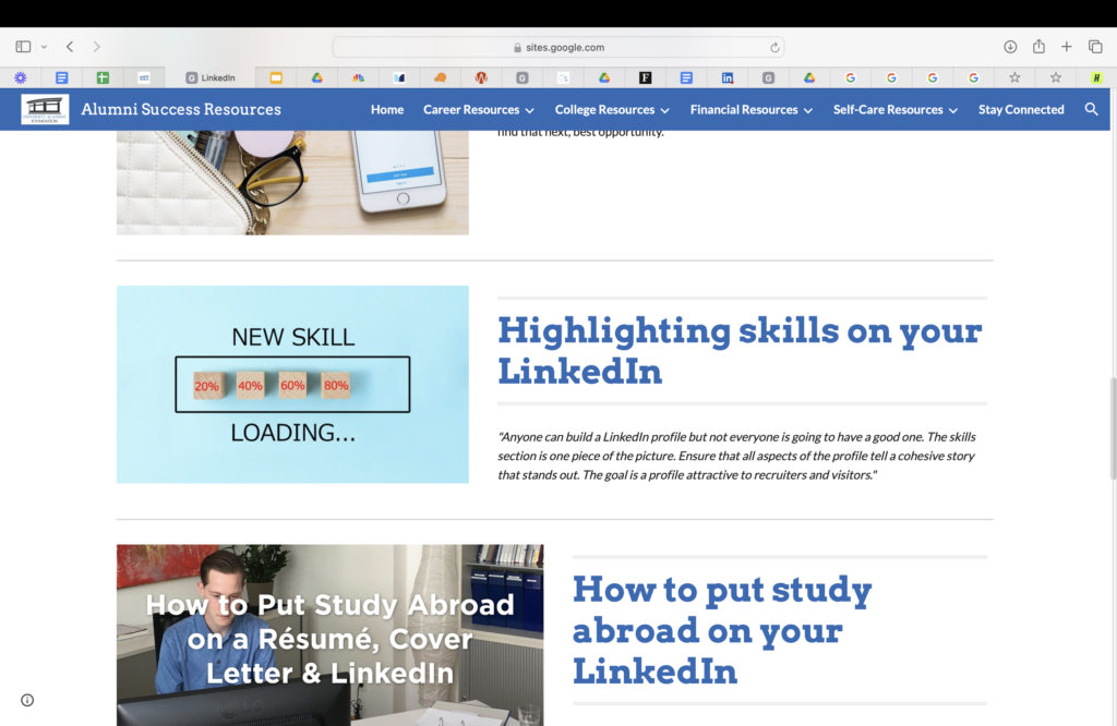 How to highlight skills on your LinkedIn - University Academy Foundation